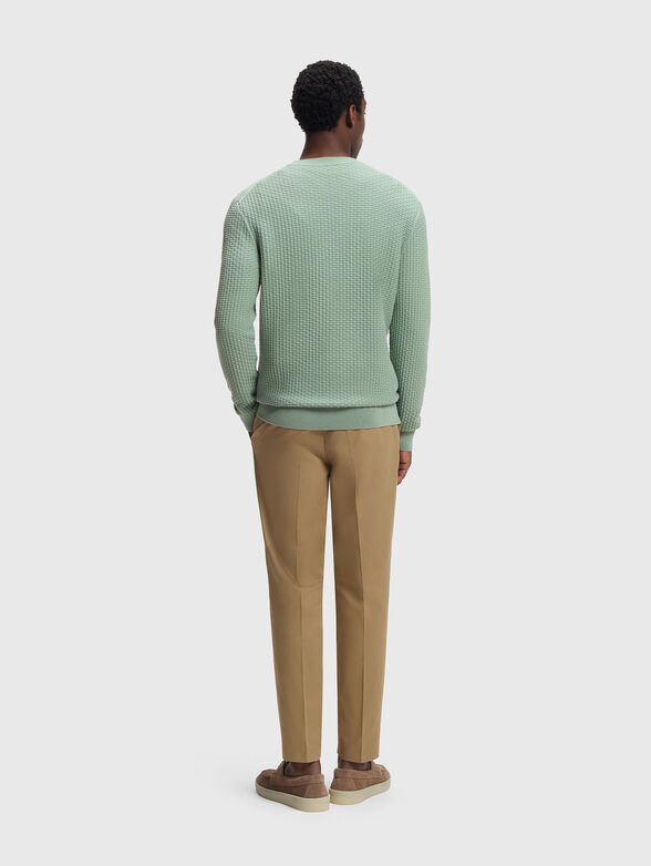 Knitted cotton sweater - 3