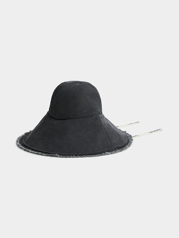Black denim hat - 4