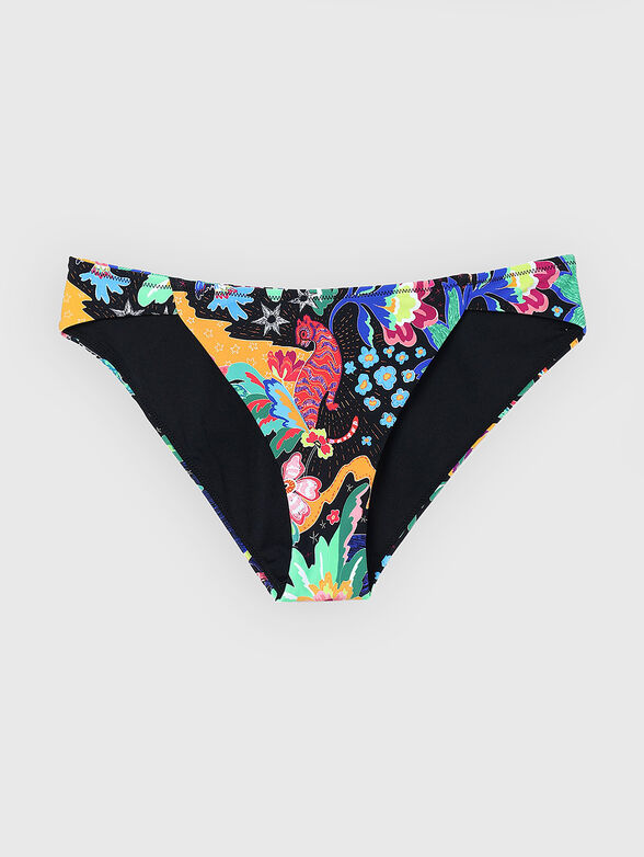 Multicoloured bikini bottom - 5