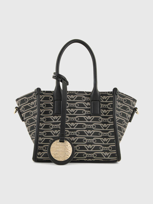 Crossbody bag with monogram print - 1