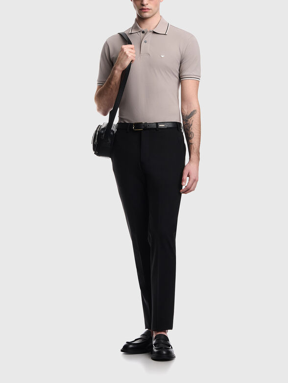 Cotton polo shirt - 1