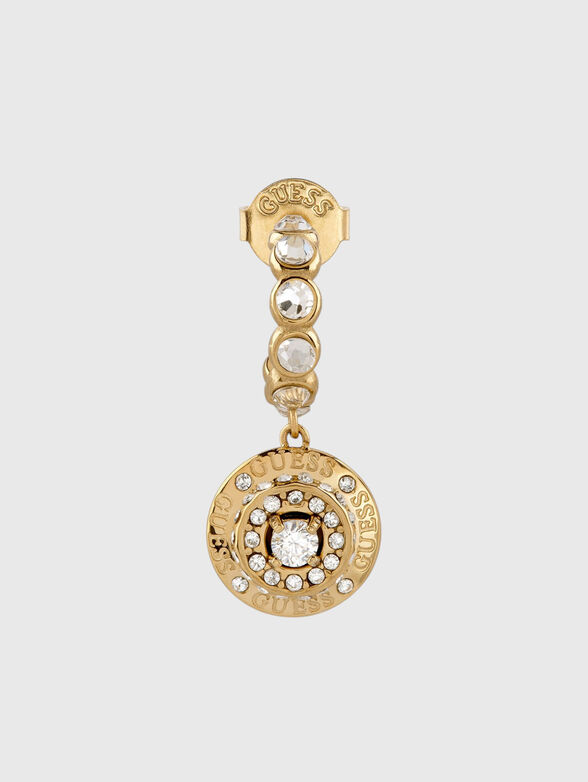 Earrings with a statement pendant - 2