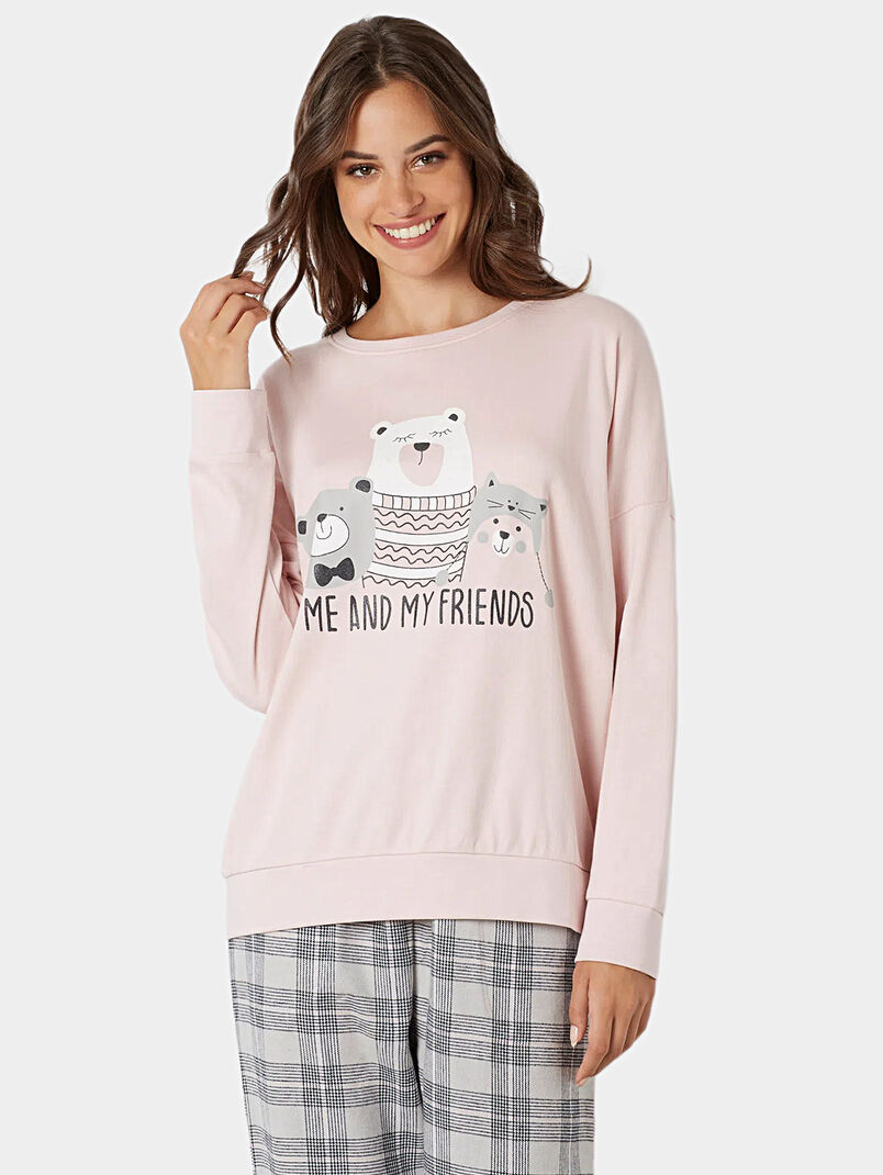 BEAR pyjamas with checkered pants - 3