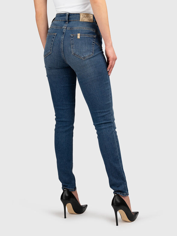 Skinny jeans with high waist - 2