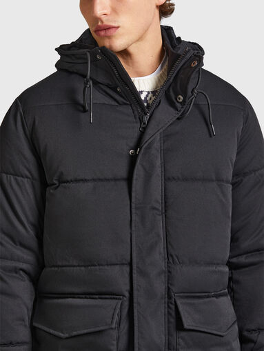 BRAD black puffer jacket - 5