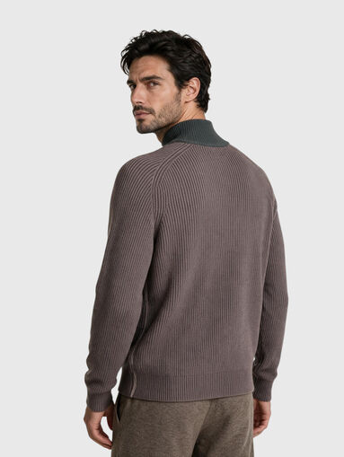 K-ORIO cardigan with a zip - 3