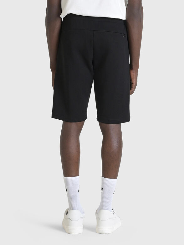Sports shorts in black with logo detail - 2
