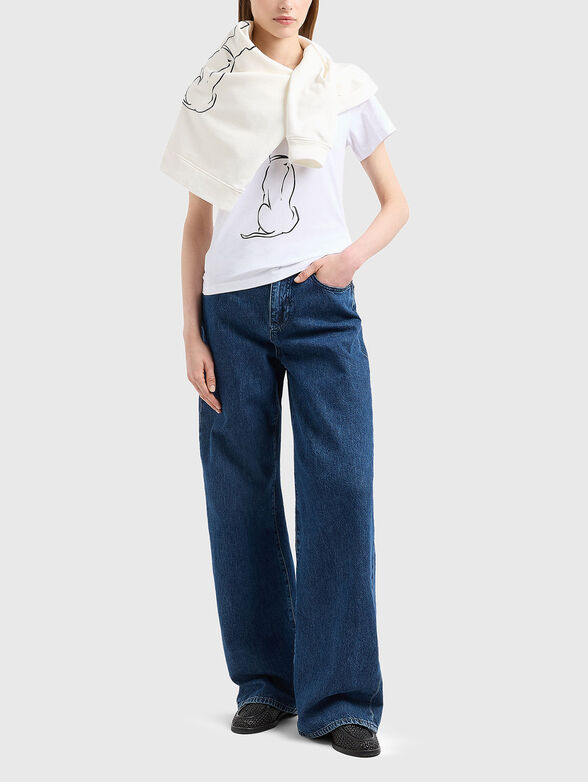 Print cotton T-shirt - 2