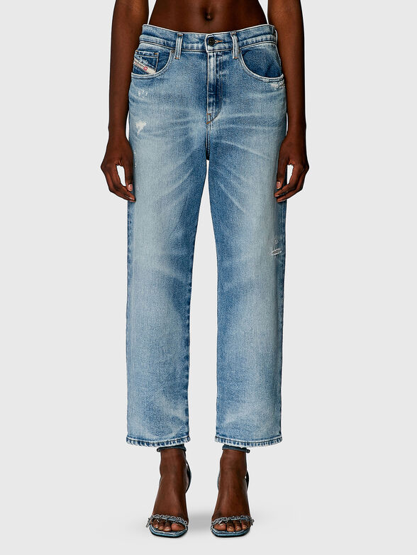 D-AIR L.32 blue straight leg jeans - 1