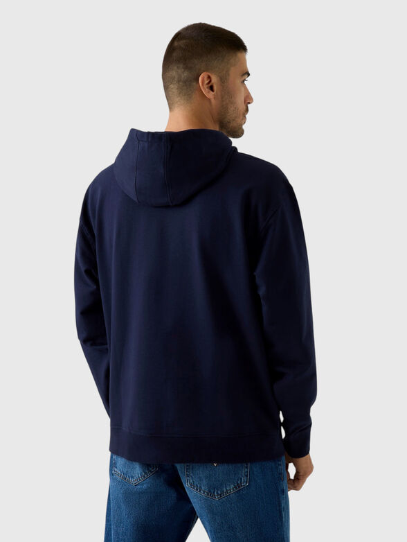 Cotton-blend sweatshirt - 3
