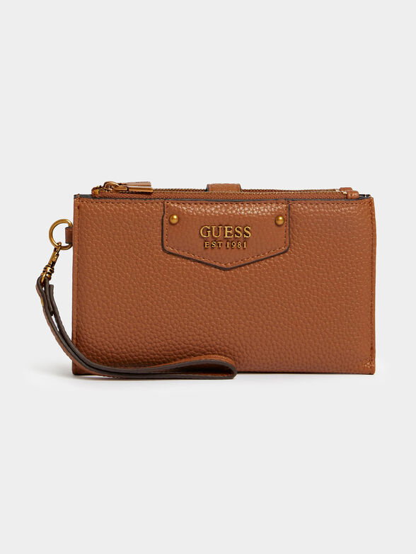 ECO BRENTON purse with logo detail - 1