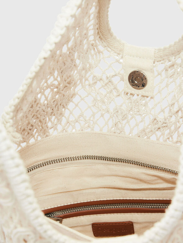 MARINETTE crochet shoulder bag - 6