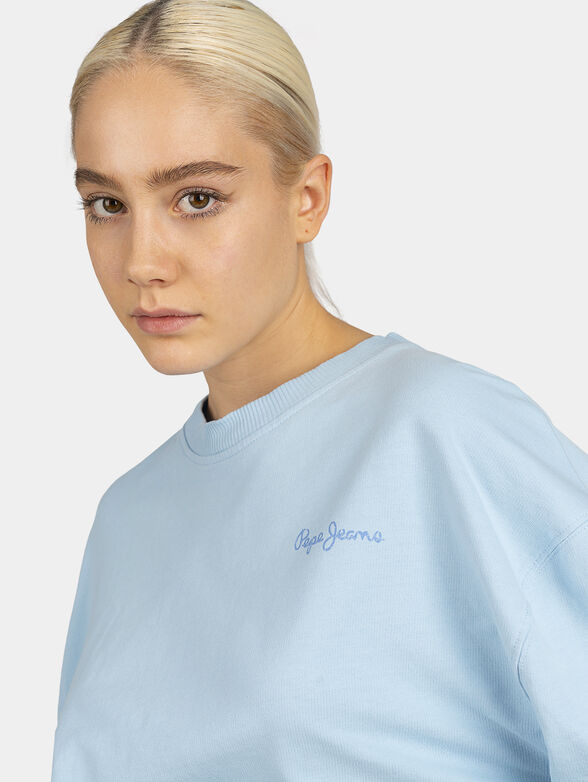 TERRY cotton sweatshirt - 4