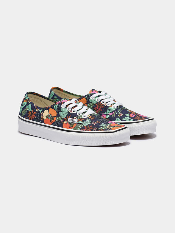 Sports shoes with tropical print - 2