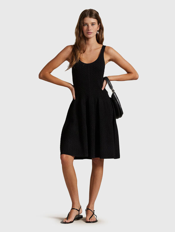Knitted mini dress - 4