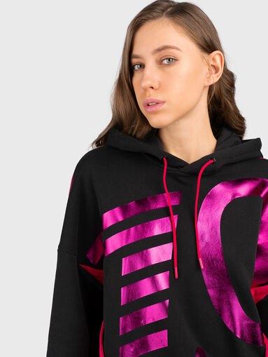 Sweatshirt with contrasting details  - 3