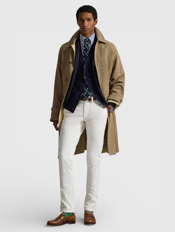 Chino trousers in white - 4