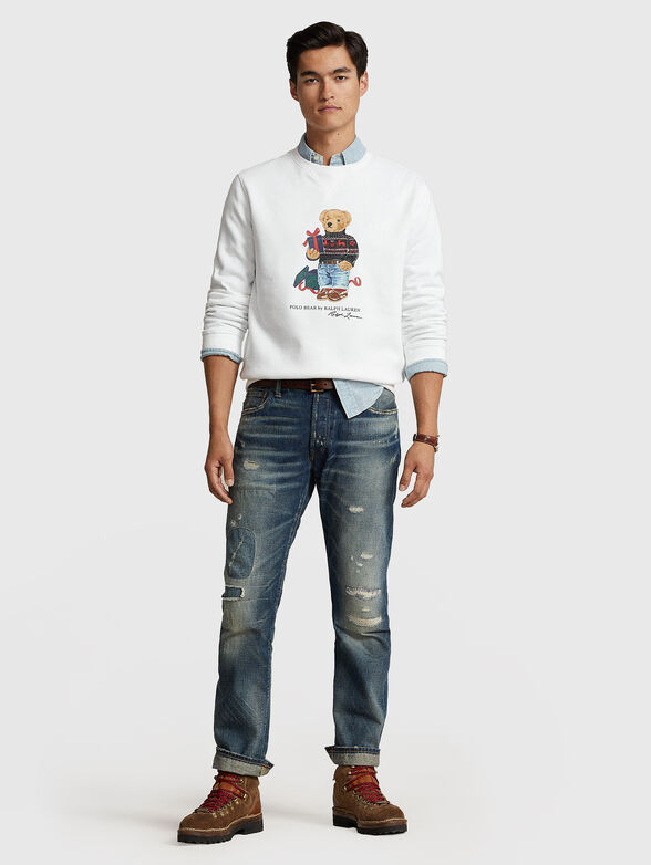 Sweatshirt with Polo Bear print  - 2