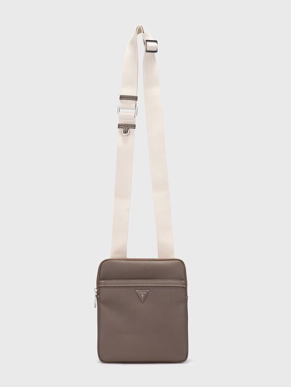 Crossbody bag with geometric logo - 2