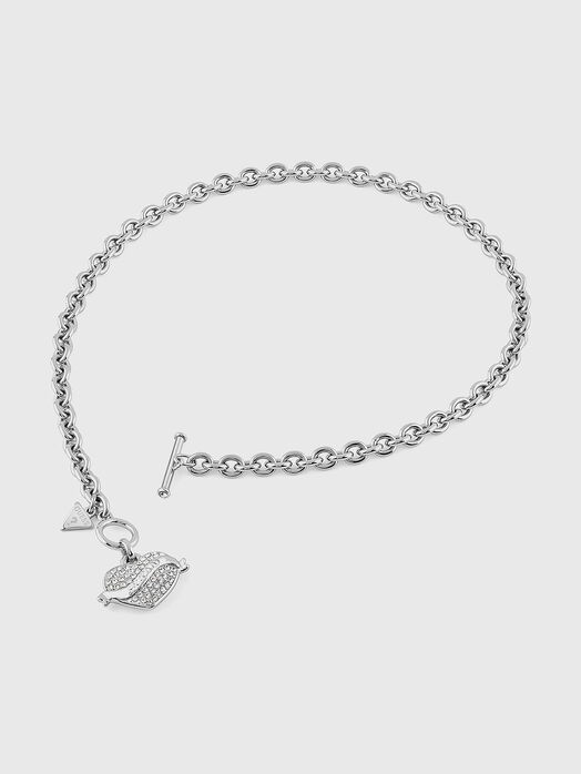 HEART necklace wirh logo