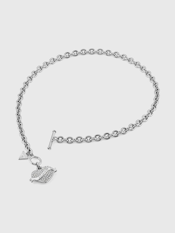 HEART necklace wirh logo - 1