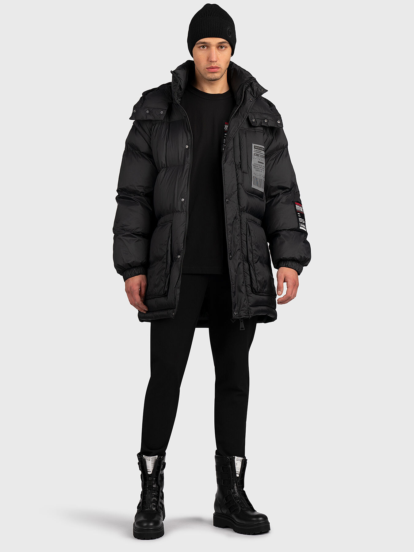 【VERSACE】 biscuit cotton casual jacket （関税送料込） Versace Biscuit Cotton Casual Jacket | italist