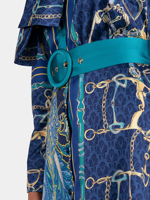 FLORE satin dress - 5