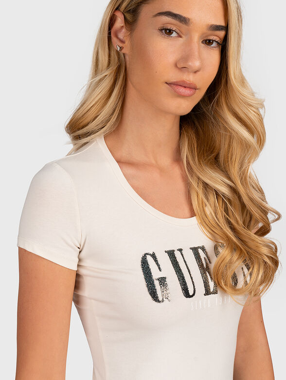 FANNY T-shirt with shiny logo - 4