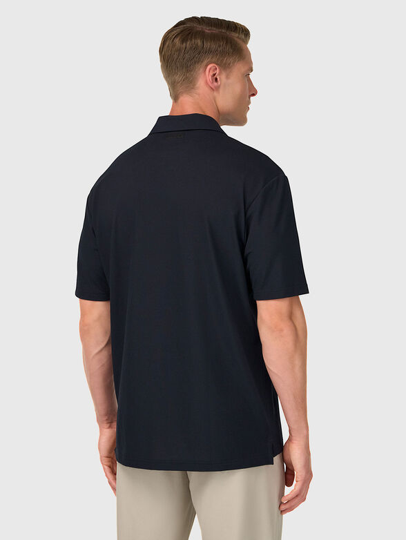Dark blue polo shirt - 3