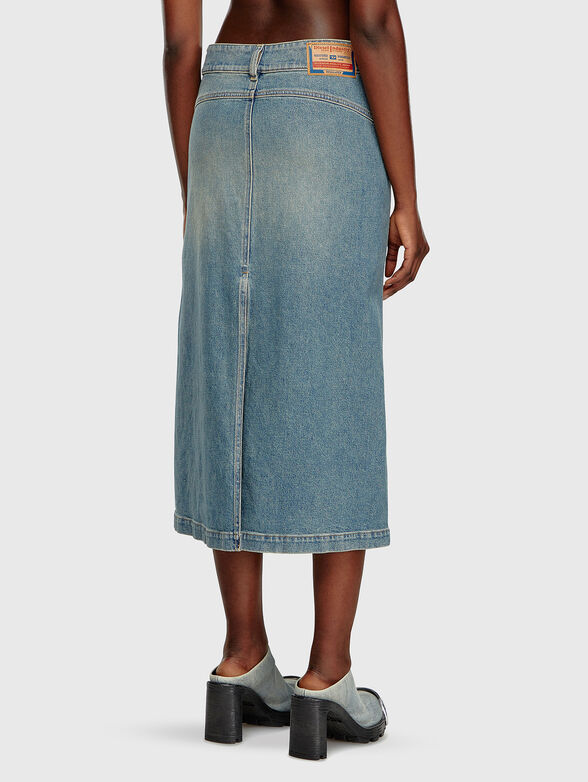 DE-HUSH-MID denim midi skirt  - 2
