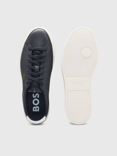 KIERAN leather sneakers - 5