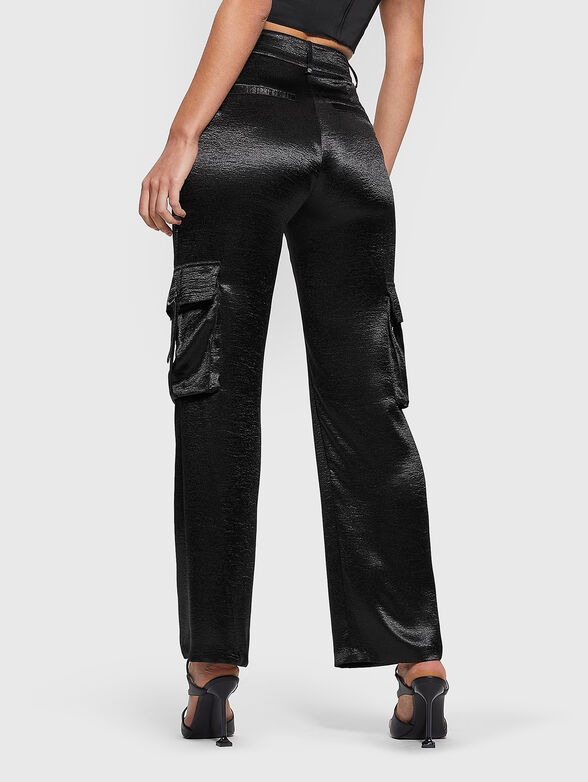 JAMIE satin cargo pants - 2