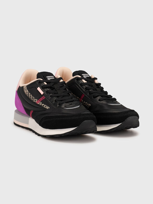RETRONIQUE 22 sneakers with purple details - 2