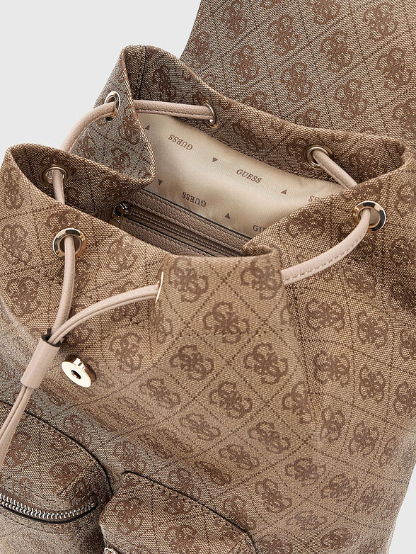 MANHATTAN backpack with gold details - 4