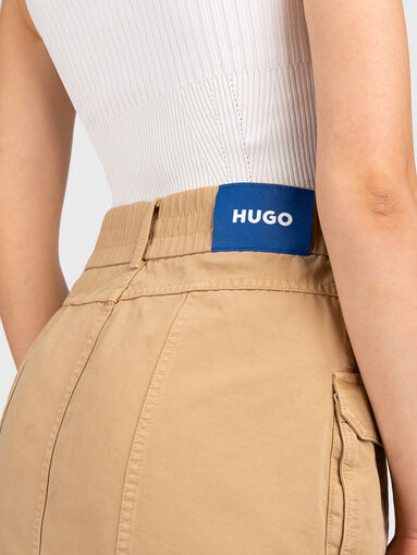 Cargo mini skirt - 3
