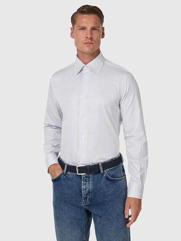 Cotton striped shirt  - 1