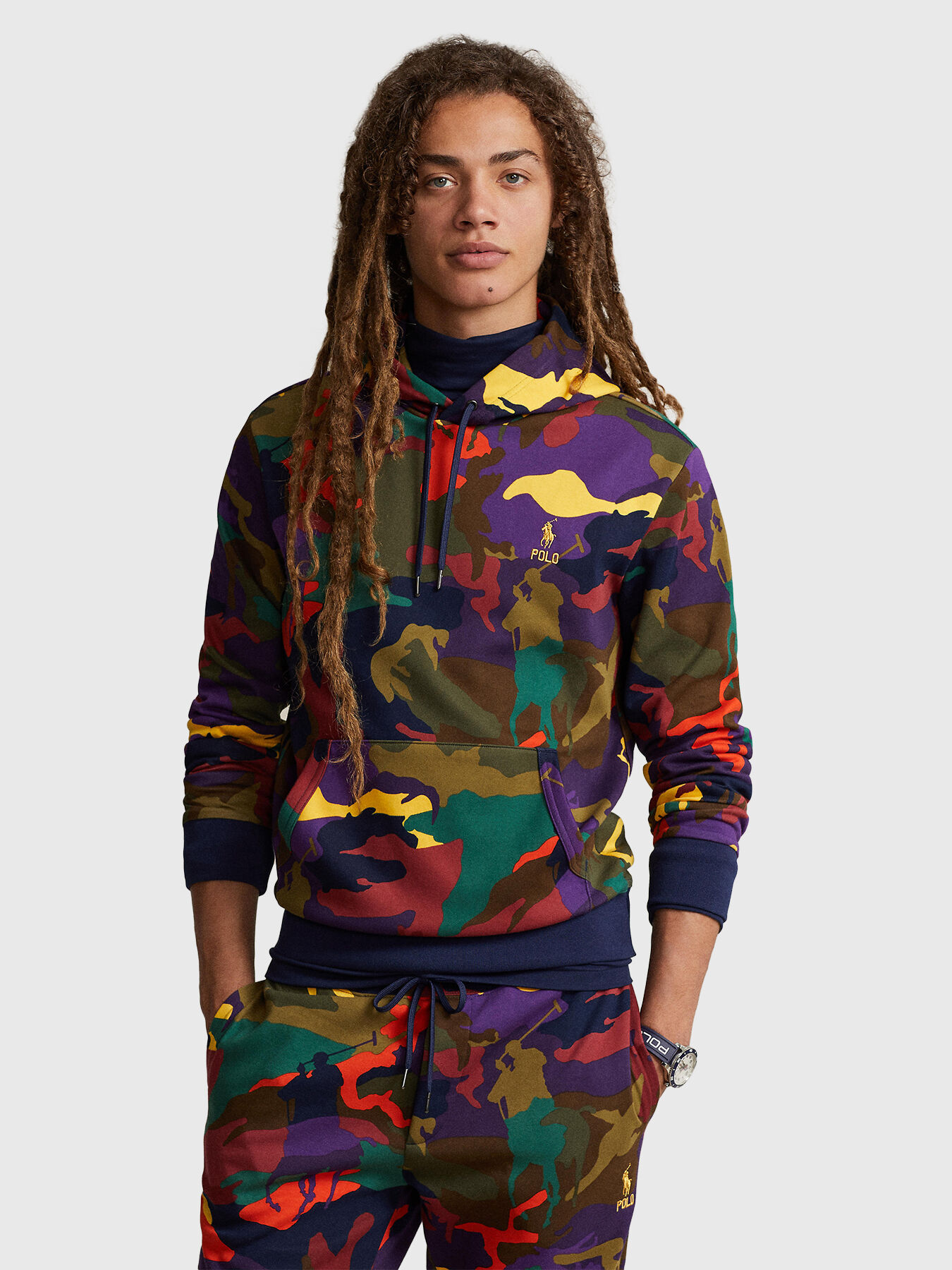 Camouflage print sweatshirt brand POLO RALPH LAUREN Globalbrandsstore en