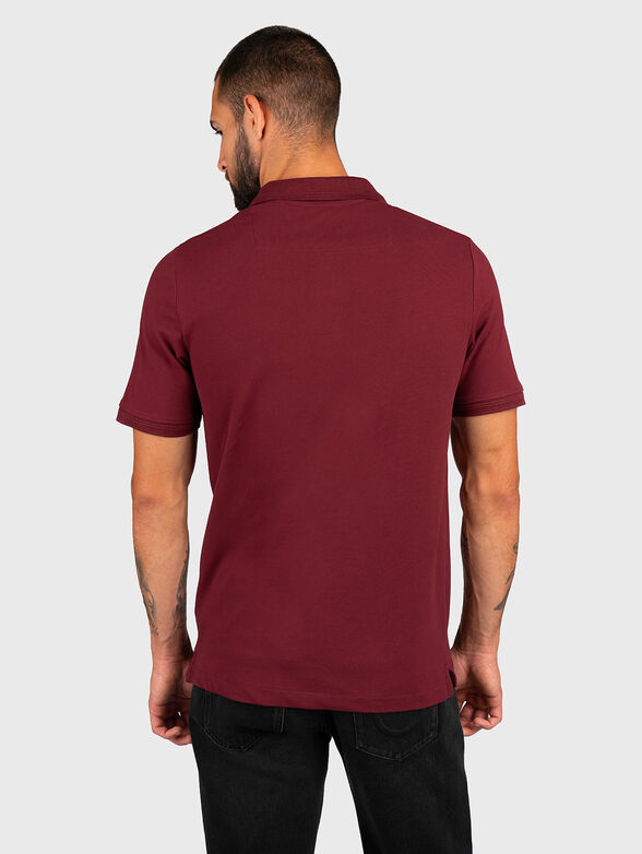 Black cotton polo-shirt LYLE  - 3