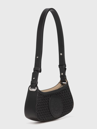 Small leather bag with logo - 4