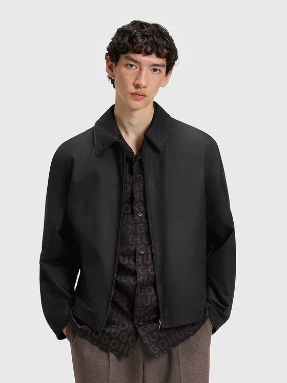 Transitional jacket with classic collar - 1