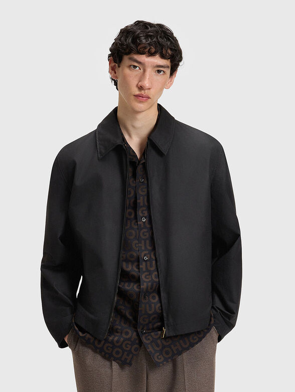 Transitional jacket with classic collar - 1