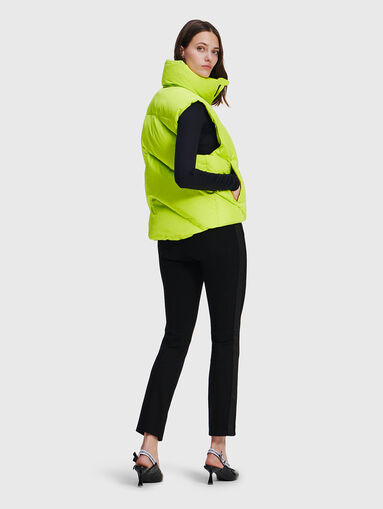 Vest in green color - 3