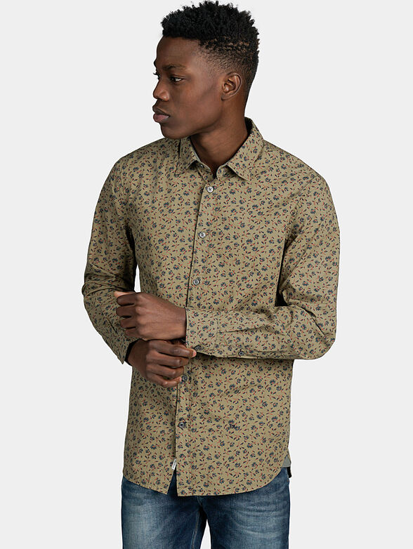 REED shirt with floral print - 1