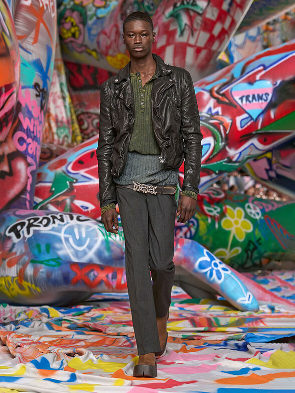 L-UNCAN leather jacket - 1