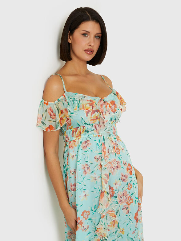 ELIDE floral print dress - 4