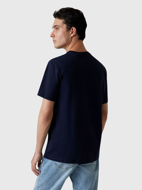 Cotton T-shirt with logo print - 3