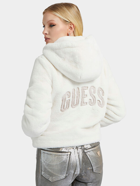 THEOLINE jacket with hood and embroidery on the back - 2