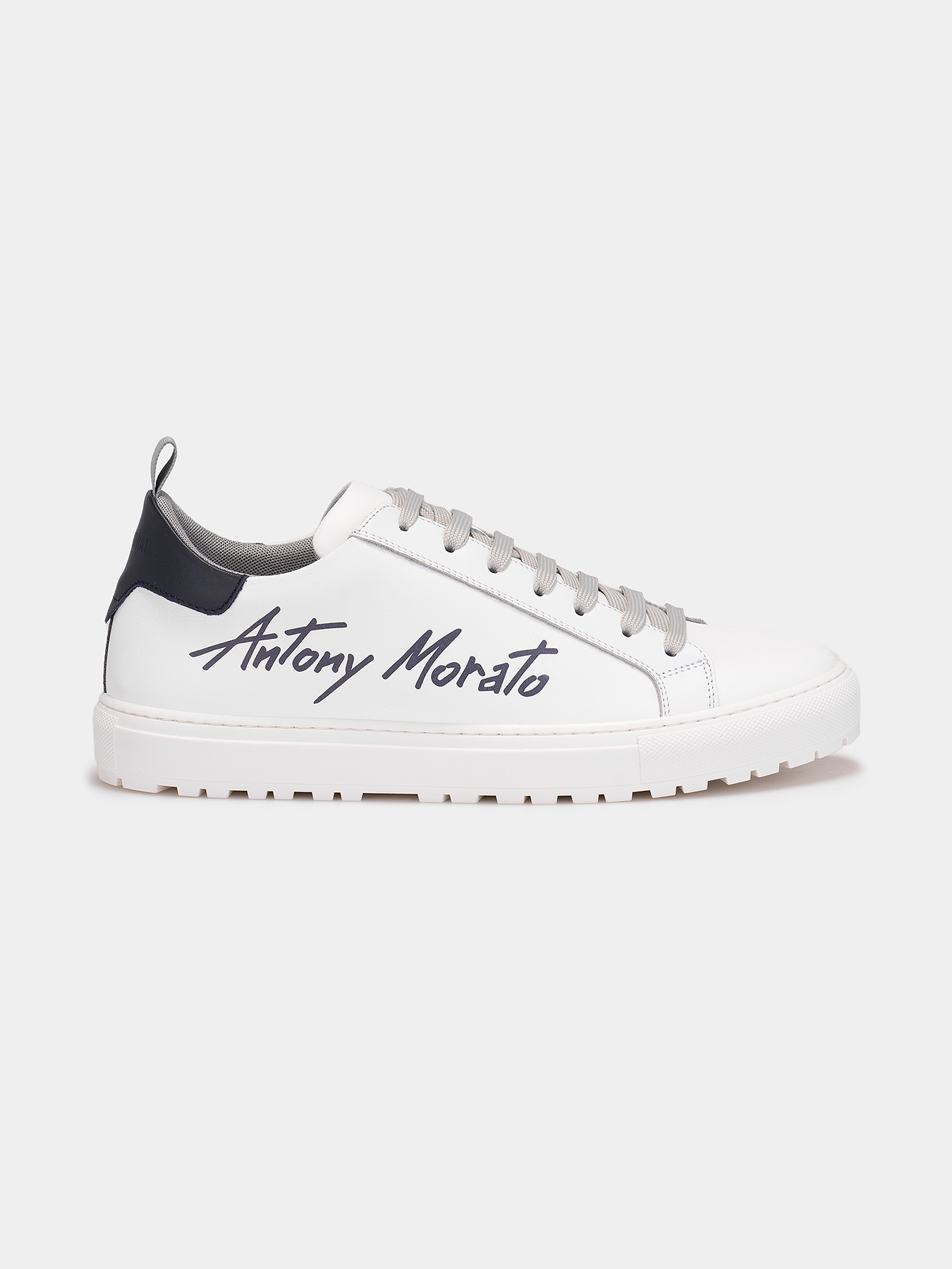 White sneakers with logo print brand ANTONY MORATO —  Globalbrandsstore.com/en