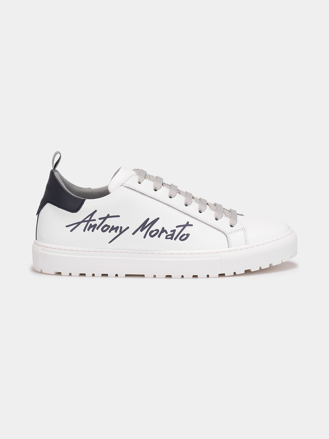 White sneakers with logo print brand ANTONY MORATO —  /en