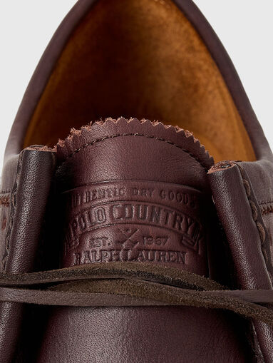 JETT LUG-SOLE leather shoes - 4